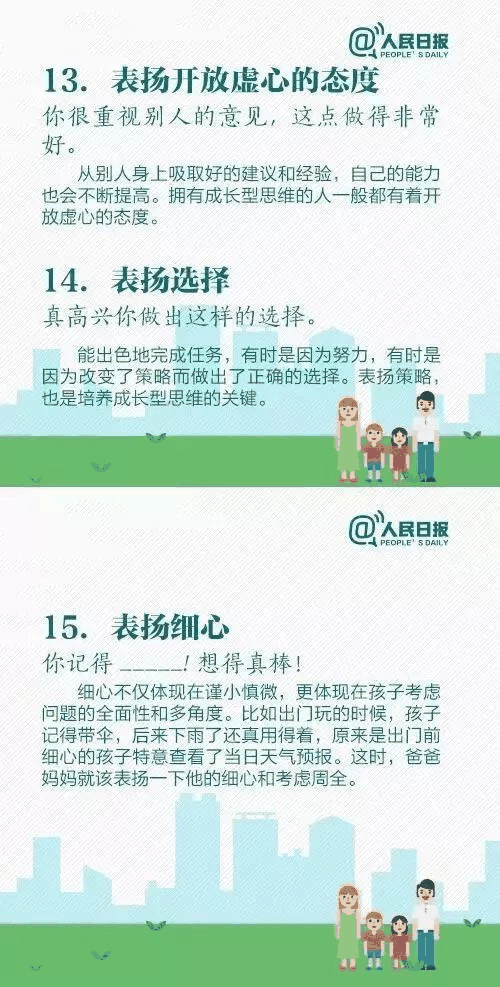 人民日?qǐng)?bào)推薦！15個(gè)表?yè)P(yáng)孩子和10個(gè)懲戒孩子的科學(xué)方法