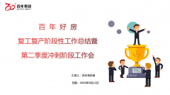 百年好房經(jīng)紀(jì)人三部曲：做人、做事、成交，每